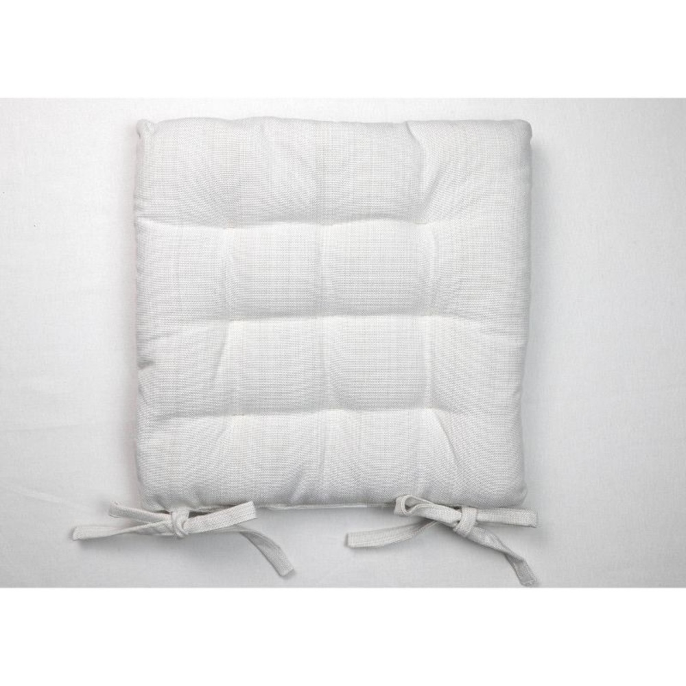 New Threshold Solid Cream Chair Pad